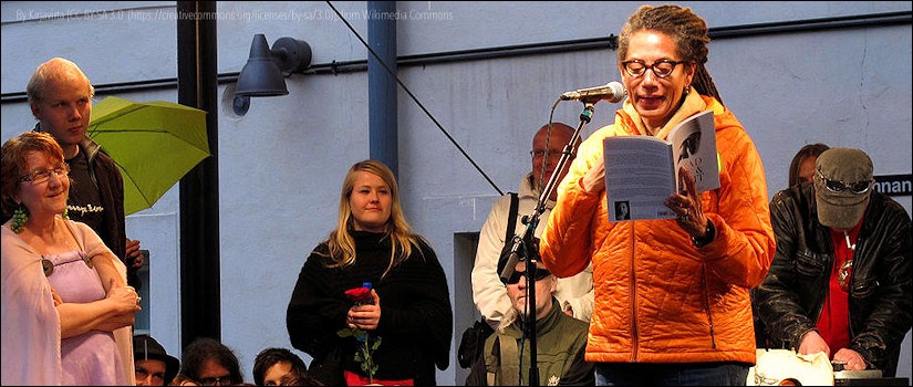 Nikky Finney reading at Annikki Poetry Festival in Finland