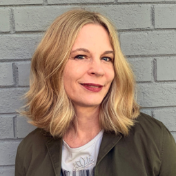 Headshot of design educator and researcher Helen Armstrong