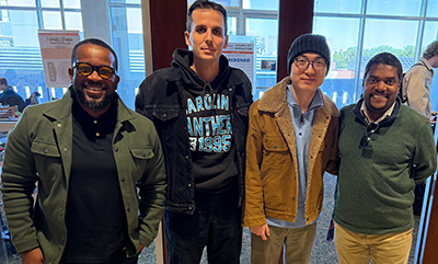 Jabari Evans with several men from Florida