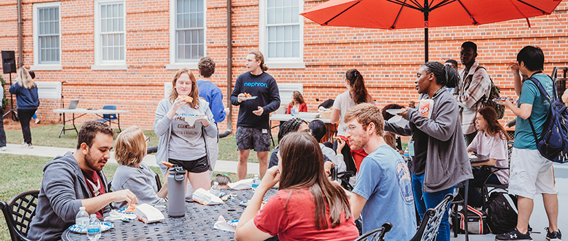 Image of Students at Fall Festival