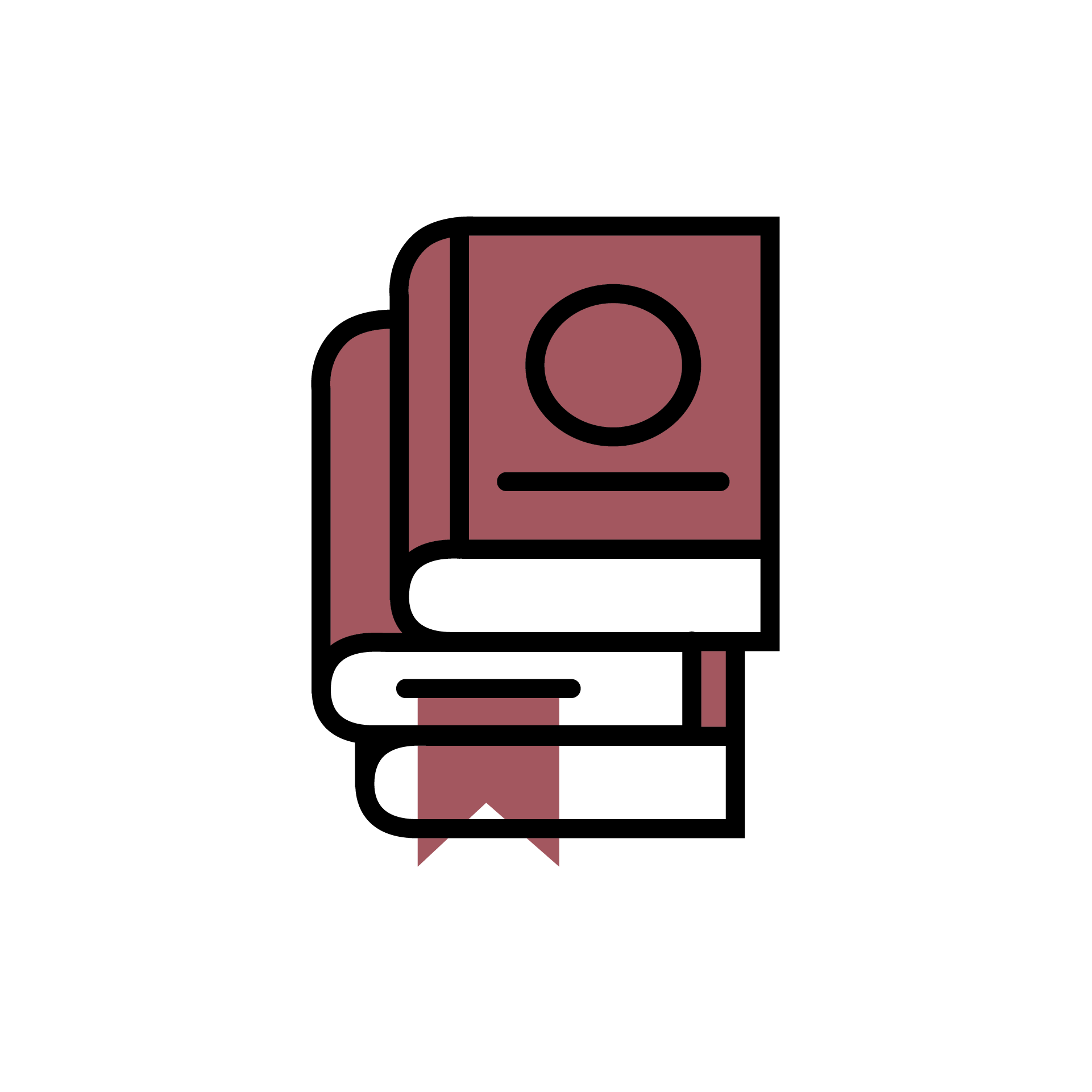 stack of books icon