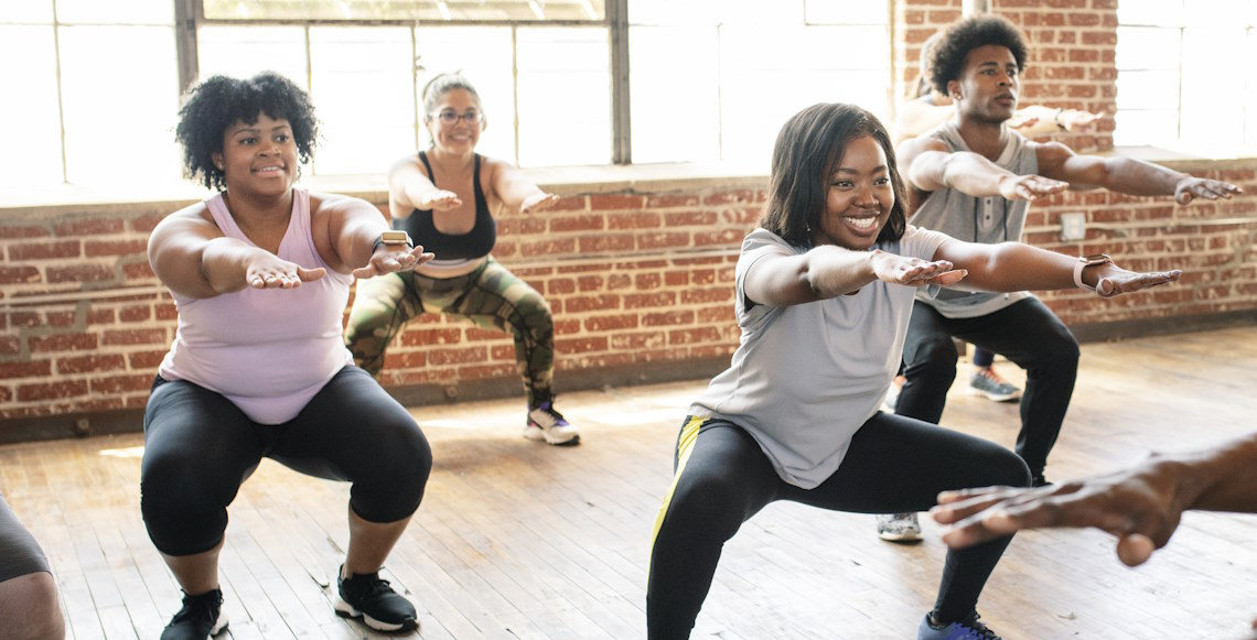 group exercise class