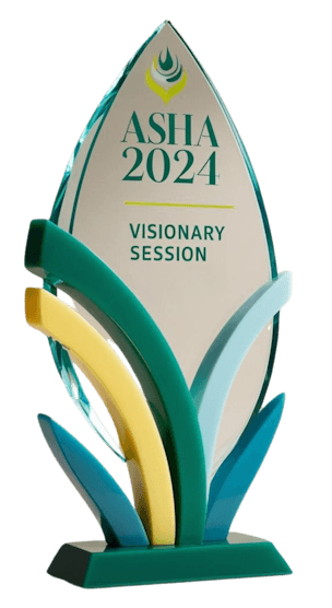 2024 ASHA Convention Visionary Session Award