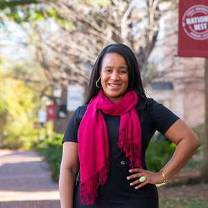 Kelly Adams on the UofSC Horseshoe