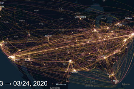 air traffic diminished